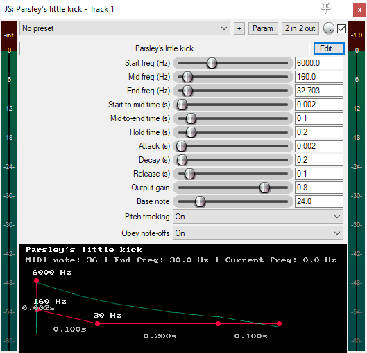 screenshot of the plugin